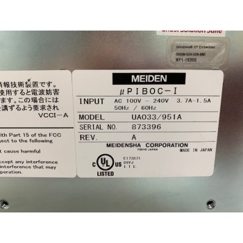 MEIDEN ua033/951A µPIBOC-I Industrial Controller Computer